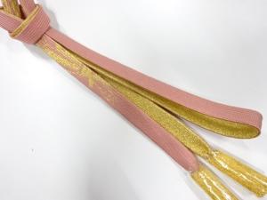 未使用品　正絹　撚り房　手組帯締め